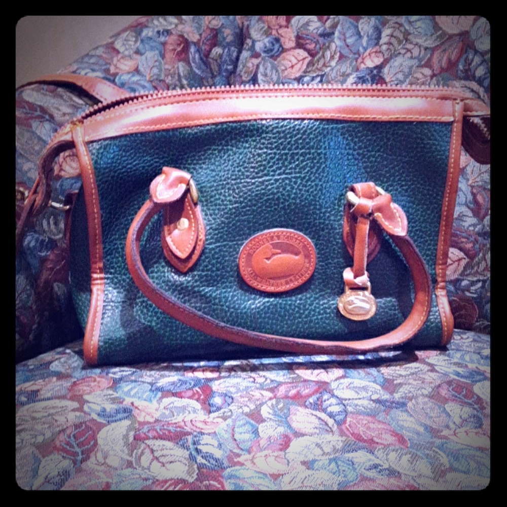 Green and brown dooney and bourke